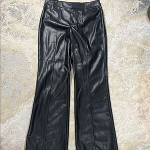 We The Free Black Vegan Leather Pants Soft Elegant